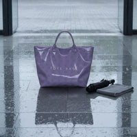 Transparent Jelly Bag Waterproof Clear PVC Bag Stylish Design for Shopping, Moms