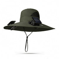 Sun Hat with Fan Usb Rechargeable Hat with Fan Ventilated Breathable for Hikers, Fishing, Hiking
