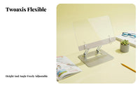 Adjustable Multi-Device Easel Wide Compatibility Adjustable Viewing Dock for Bed