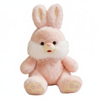 Long Ear Hare Stuffed Animal Huggable Soft Hare Toy PP Filled Bunny Soft Toy for Kids, Young Children, Bedroom Decor, Playroom