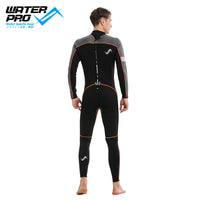 Water Pro3mm长袖潜水服男女情侣套装连体保暖水母衣浮潜服防寒服