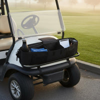 Sport Cart Front Storage Basket Sturdy Construction Sport Cart Storage Bag Multi-Compartment Insulated Chiller for Golfers