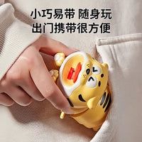 跨境男孩女儿童发条玩具萌趣老虎上链小动物趣味婴儿爬行益智玩具