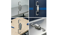 Rotating Joint Polished Swivel Joint Industrial-Grade Rotating Connector for Riggers, Mechanics, Marine