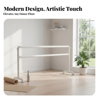 Freestanding Dance Barre Non-Slip Base Portable Dance Barre Thickened Steel Pipe Portable Stretching Bar for Children, Beginners