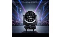 With 19 Lenses DMX512 Moving Head Beam Lighting Fixture-in-1 Lighting for Weddings