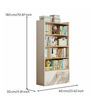 Floor Standing Storage Shelf Large Capacity Multi-Tier Storage Shelf for Bedroom