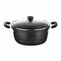 Induction Compatible Non-Stick Soup Pot Easy to Clean Maifan Stone Cooking Pot Thickened Bottom Stockpot for Kitchen