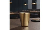 Stainless Steel Cup Heat Resistant Stainless Steel Drinking Cup Portable Cups for Bar, Tea Service