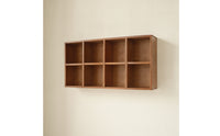 Grid Display Cabinet Space-Saving Grid Display Cabinet Easy to Clean Storage Unit for Bedroom