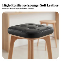 Bar Stool with rear supportrest Padded Seat Upholstered Barstool with rear supportrest for Cafe