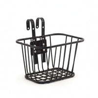 Bike Basket with Mounting Hardware Hook on Front Cycle Basket Detachable for Neighborhood Rides