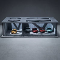 Underground Parking Diorama USB-Powered Garage Diorama Realistic Parking Garage Model