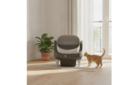 App-Controlled Smart Litter Box with Waste Drawer Open-Top Self-Cleaning Litter Box Scoopwithout Pet Supply for Indoor, Living Room