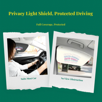 Car window sun shield, universal suction holder light shield, heat insulation, privacy protection, foldable screen for sunlight/pickup/auto