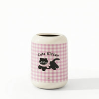 Open Top Wastebasket Lightweight Waste Bin Small for Nursery, Bedroom
