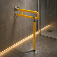 Toilet Grab Bar Anti Slip Mobility Aid Easy to Use for Accessible Restroom