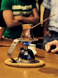 原装进口STC土耳其咖啡专用炉支架 不锈钢手冲咖啡赛同款专利外观