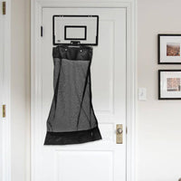 Basketball Hoop Laundry Hamper Double Installation Options for Dorm Room