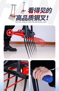 深翻器农用工具家用翻土松土挖土开荒神器人工翻地铁锹铲户外锄头