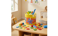 Early Learning Shape Matching Toy with Cards Educational Matching Box with Cards Fine Motor Wooden Sorting Box Preschool for Kindergarten