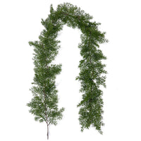 Artificial Christmas Pine Vine with Soft Rubber Needles