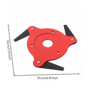 6-Blade Vegetation Eater Head Heavy Duty Lawn Care Equipment for Garden