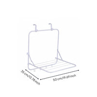 Over-the-Door Organizer Parallel Rods Door Hanging Storage Shelf Space-Saving