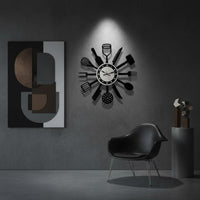 Kitchen Utensil Cookware Timepiece Easy to Hang Utensil Wall Cookware Timepiece