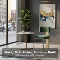 Upholstered Chair with Slat Spine Spinerest Modern Design Dining Room Seat Sturdy Frame Easy Assembly for Adults, Kitchen