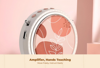 Rechargeable voice amplifier for teaching