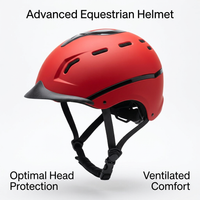 Horse Riding Helmet for Diverse Activities, Breathable Adjustable Horse Riding H #variant:M (55-58cm)