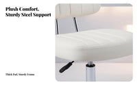 Adjustable rotating Stool Curved rear supportrest Bar Chair Built-in Footrest for Pub