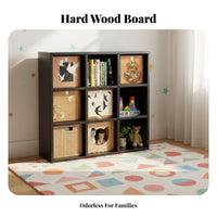 Configurable Cube Organizer Assembly Storage Single Unit Space-Saving Storage Shelf for Students, Home Dwellers, Study Room, Home Office, Playroom