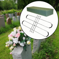 Floral Foam Saddle Non-Slip Cemetery Saddle Reliable for Florists