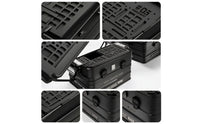 Matte Black Aluminum Storage Box Long-Lasting Camping Storage Box Heavy-Duty Case Hard-Shell for Campers, Overlanders, Outdoor Enthusiasts, Overlanding