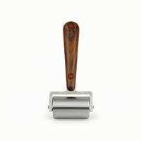 Leather Press Edge Roller Stainless Metal and Leather Roller Heavy Duty Tool for Leathercrafters, Craftspeople