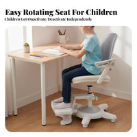 Study Chair Height Adjustable children's Furniture Ergonomic Design Breathable spinerest for children, Home, Playroom