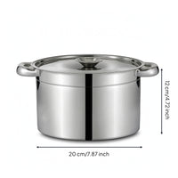 Compact Stainless Steel Pot