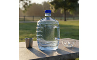 7.5 L 7.5 L Water Jug Reusable Safe Plastic Jug Clear Body