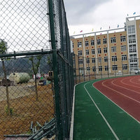 Green Chain Link Fence Mesh for Garden and Security, 10 sqm Minimum Order