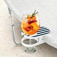 Clamp-on Cup Holder Within Reach Clamp Cup Holder Space Saving for Furniture Rim