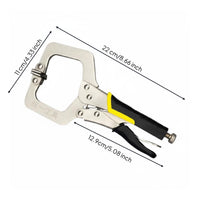 Anti Slip 90 Degree Quick Clamp Cushioned Pads 90 Degree Corner Clamp for Woodworkers