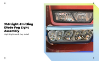 JH6 LED Fog Light: Waterproof, bright