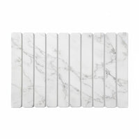 Folding Diatomite Mat Natural Material Quick Dry Shower Rug Space-Saving