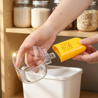 Grain Measuring Cup Star Cutout Kitchenware Curved Side