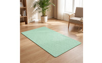 Extra Wide Exercise Mat Non-Slip Exercise Mat Cushioned for Home Workout, Stretching, Dance Practice