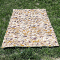 Portable Outdoor Picnic Blanket Mat, Thickened Beach Camping Ground Mat, Moisture-proof and Foldable