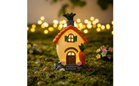 Carrot House Figurine Creative Design Solar Light House Radiance in the Dark