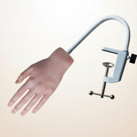 Nail Practice Hand with Stand Bendable Nail Practice Hand Reusable Product for Home